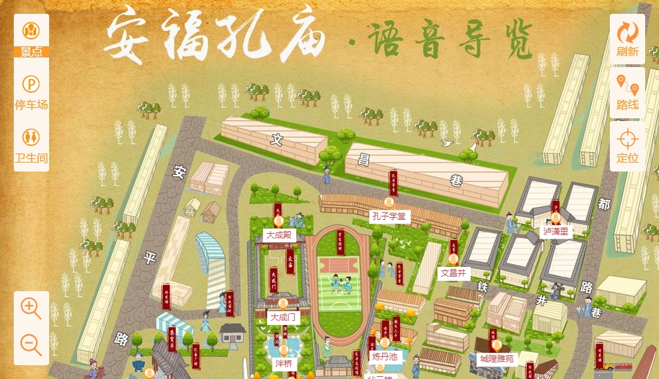 江永手绘地图：智慧景区智能化服务的延伸